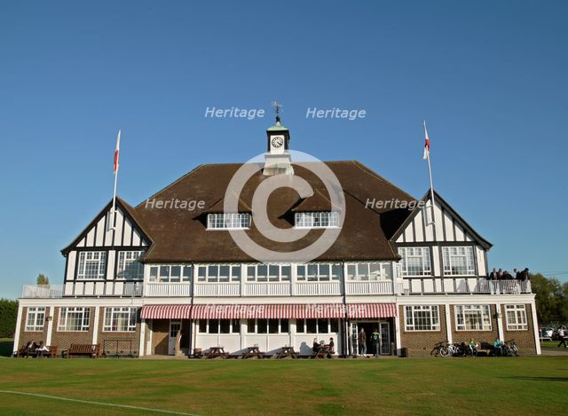HSBC Sports and Social Club, Pavilion, Pavilion Lane, Beckenham, Bromley, London, 2011. Creator: Simon Inglis.