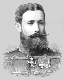 'H.S.H. Prince Adolf of Schaumburg-Lippe 1890. Creator: Unknown