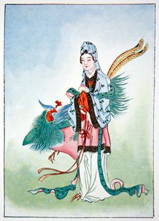 Hsi Wang Mu, ancient Chinese goddess, 1922. Creator: Unknown