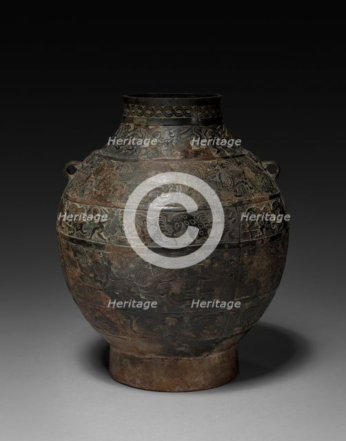 Hu (Jar), 481-221 BC. Creator: Unknown.