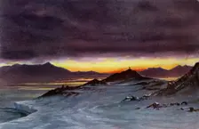 Hut Point, Midnight, March 27th, 1911 (1913). Artist: Edward Wilson