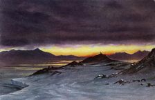 Hut Point, Midnight, March 27th, 1911 (1913). Artist: Edward Wilson