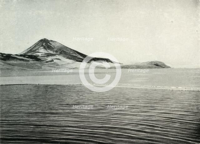 'Hut Point and Observation Hill', c1910–1913, (1913). Artist: Herbert Ponting.