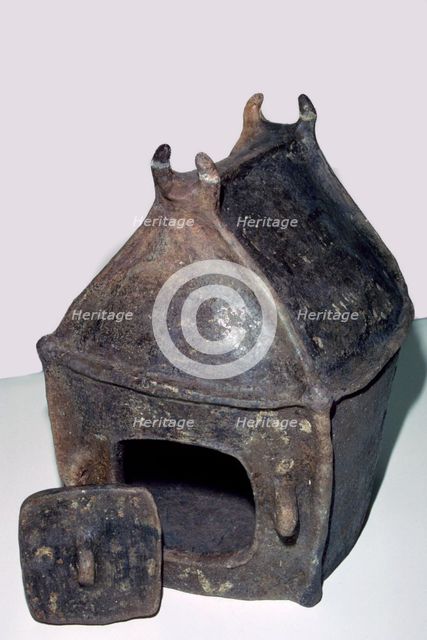 Hut Urn from the Villanova culture. Artist: Unknown