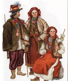 Hutsul traditional garment