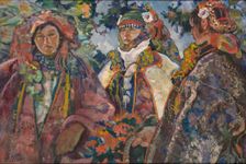 Hutsul wedding, 1924. Creator: Kazimierz Sichulski