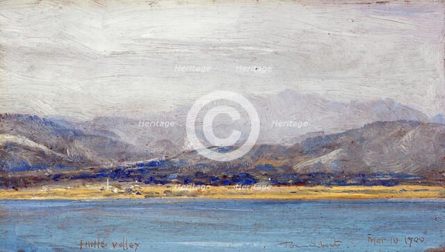 Hutt Valley, 1900. Creator: Thomas William Roberts.