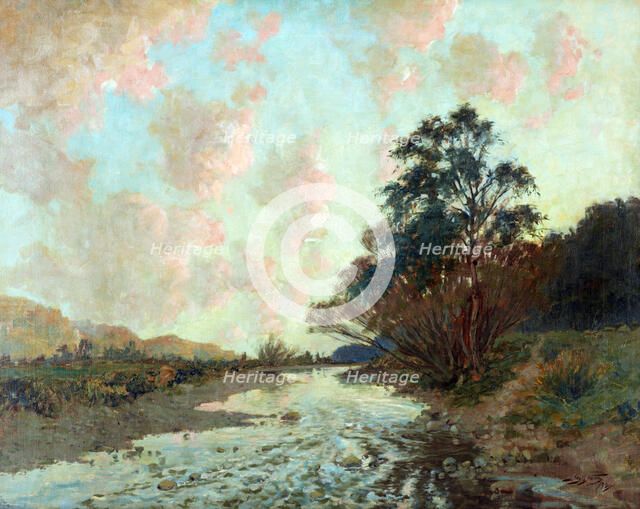 Hutt River, 1892. Creator: James McLauchlan Nairn.