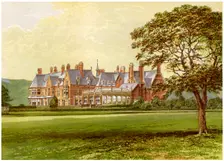 Hutton Hall, Yorkshire, home of the Pease family, c1880