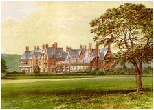 Hutton Hall, Yorkshire, home of the Pease family, c1880