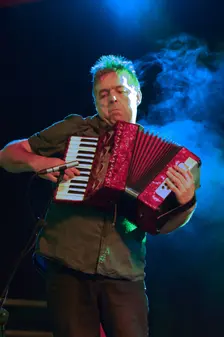 Huw Warren, Love Supreme Jazz Festival, Glynde Place, East Sussex, 2015. Creator: Brian O'Connor