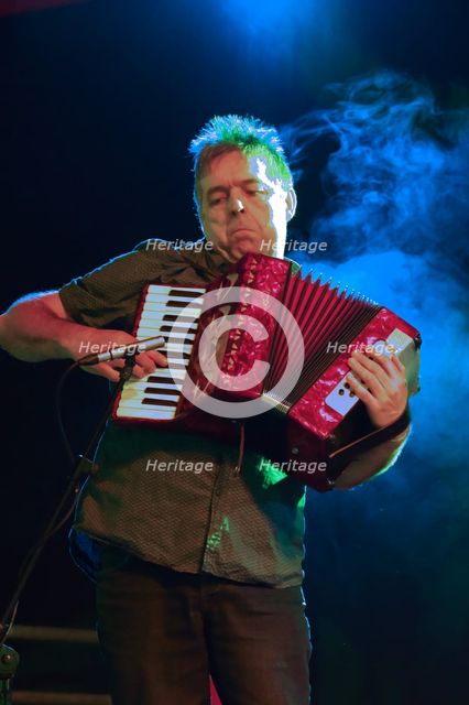 Huw Warren, Love Supreme Jazz Festival, Glynde Place, East Sussex, 2015.  Creator: Brian O'Connor.