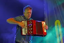 Huw Warren, Love Supreme Jazz Festival, Glynde Place, East Sussex, 2015. Creator: Brian O'Connor