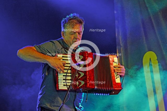 Huw Warren, Love Supreme Jazz Festival, Glynde Place, East Sussex, 2015.  Creator: Brian O'Connor.