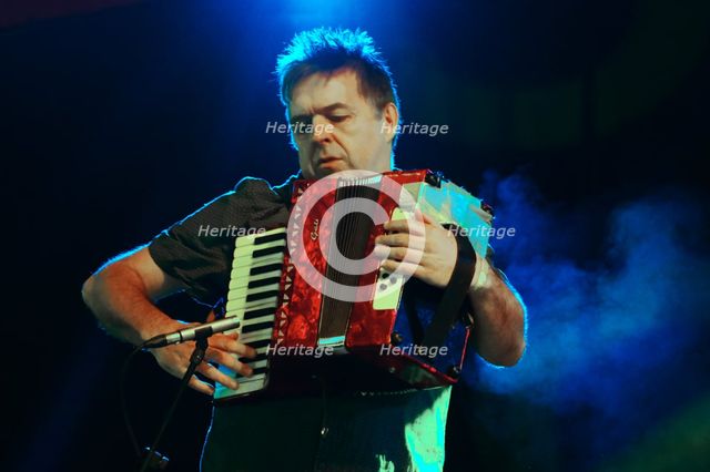 Huw Warren, Love Supreme Jazz Festival, Glynde Place, East Sussex, 2015.  Creator: Brian O'Connor.