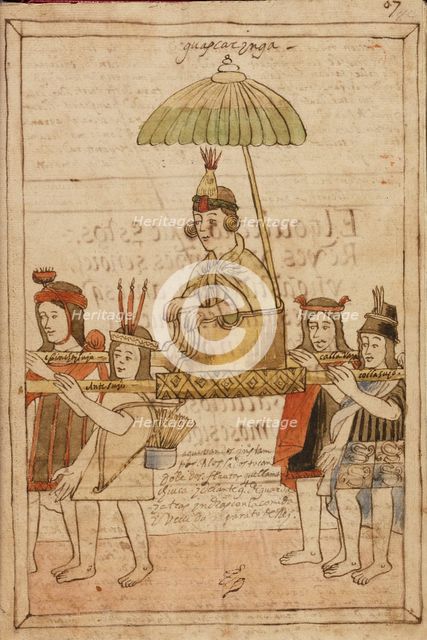 Huascar, completed in 1616. Creator: Unknown.