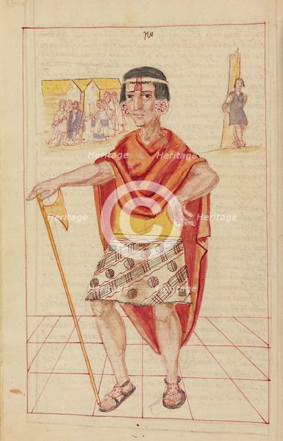 Huayna Capac, completed in 1616. Creator: Unknown.