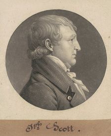 Hubbard Taylor, c. 1808. Creator: Charles Balthazar Julien Févret de Saint-Mémin
