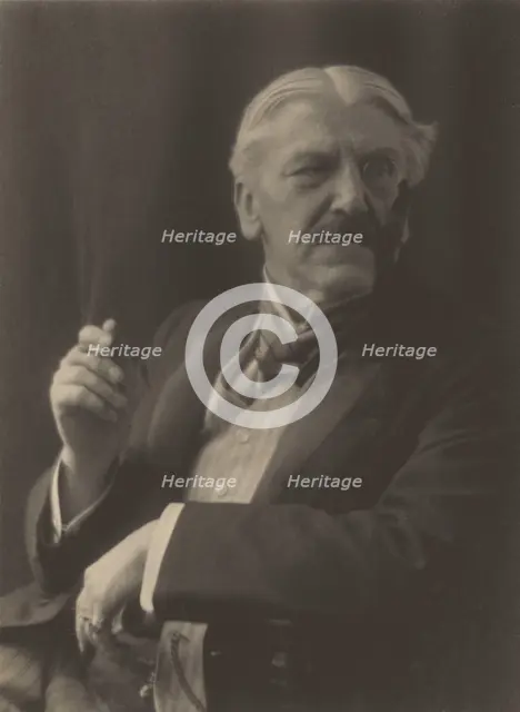 Hubert Bland (Fabian Soc), about 1895-1900. Creator: Frederick Henry Evans.