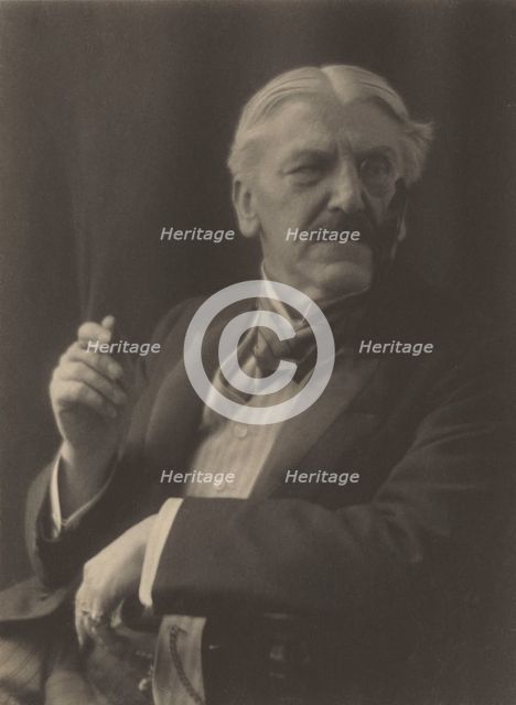 Hubert Bland (Fabian Soc), about 1895-1900. Creator: Frederick Henry Evans.