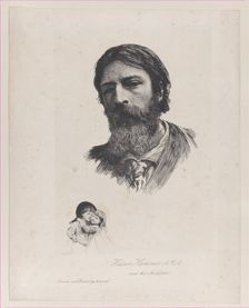 Hubert Herkomer A.R.A. and His Children, after 1879. Creator: Unknown