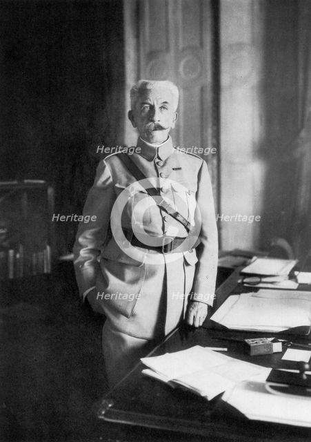 Hubert Lyautey, French First World War general and Minister of War, (1926). Artist: Unknown