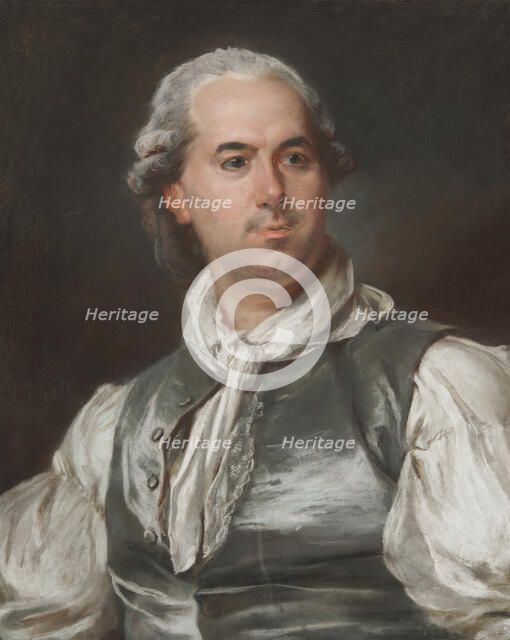 Hubert Robert, c1760s. Creator: Peter Adolf Hall.