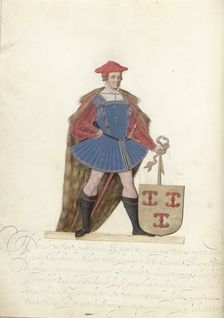 Hubrecht II, Lord of Culemborg, c.1600-c.1625. Creator: Nicolaes de Kemp