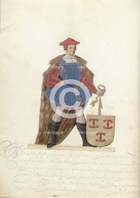 Hubrecht II, Lord of Culemborg, c.1600-c.1625. Creator: Nicolaes de Kemp.