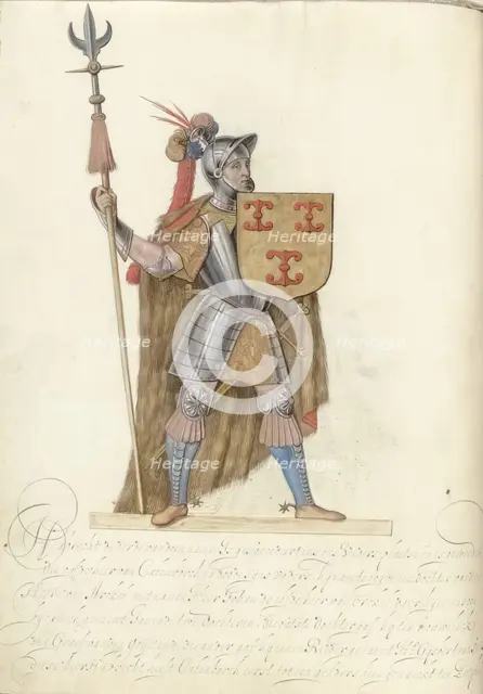 Hubrecht III van Bosinchem, lord of Culemborg, c.1600-c.1625. Creator: Nicolaes de Kemp.