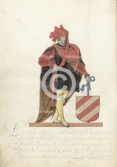 Hubrecht, Lord of Culemborg, c.1600-c.1625. Creator: Nicolaes de Kemp.