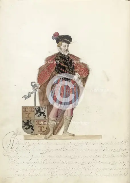 Hubrecht V, Lord of Culemborg, c.1600-c.1625. Creator: Nicolaes de Kemp.
