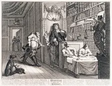 Hudibras and the Lawyer 18th century. Creator: William Hogarth