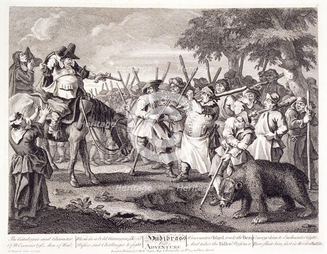 'Hudibras's First Adventure', 18th century. Artist: William Hogarth