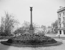 Hudson memorial monument, Riverside Drive, New York, between 1910 and 1920. Creator: Unknown