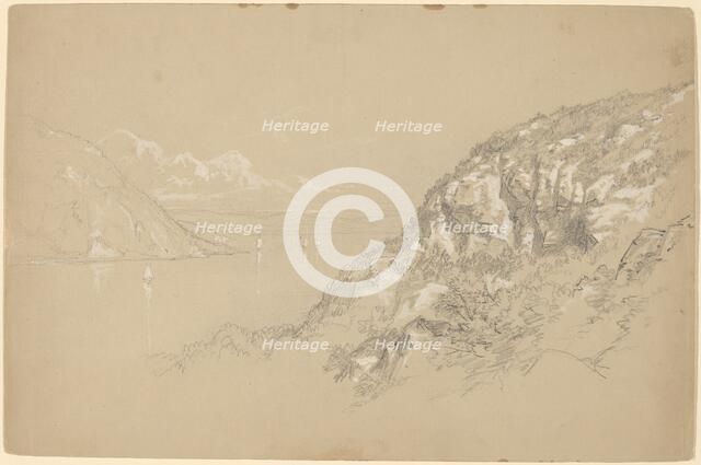 Hudson Highlands, 1860s. Creator: John William Casilear.