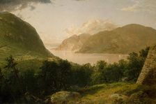 Hudson River Scene, 1857. Creator: John Frederick Kensett