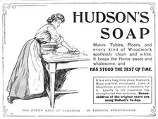 Hudson's Soap:...has stood the test of time, 1909. Creator: Unknown