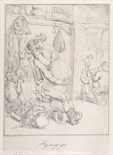 Hug-mug-gin, 1815., 1815. Creator: Unknown