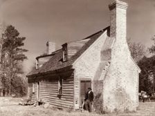 Huggins House, Lynnhaven Village, Princess Anne County, Virginia., between c1930 and 1939. Creator: Frances Benjamin Johnston