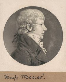 Hugh Tenant Weedon Mercer, 1808. Creator: Charles Balthazar Julien Févret de Saint-Mémin