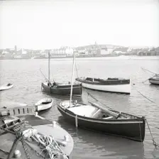 Hugh Town Harbour, St Mary's, Scilly Isles, c1955. Creator: Arthur Charles Kirby Ware