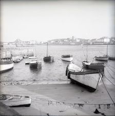 Hugh Town Harbour, St Mary's, Scilly Isles, c1955. Creator: Arthur Charles Kirby Ware