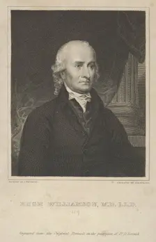 Hugh Williamson, M.D., L.L.D. (1735-1819), 1821. Creator: Asher Brown Durand