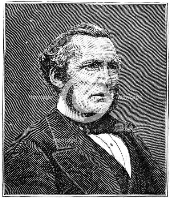 Hugh Cairns, 1st Earl Cairns, 19th century British statesman, (1900).Artist: Russell & Sons