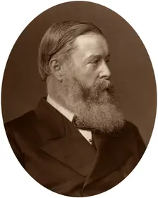 Hugh Culling Eardley Childers, 1878.Artist: Lock & Whitfield