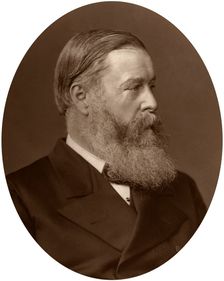 Hugh Culling Eardley Childers, 1878.Artist: Lock & Whitfield