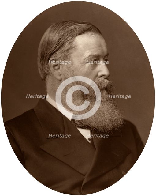 Hugh Culling Eardley Childers, 1878.Artist: Lock & Whitfield