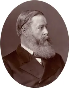 Hugh Culling Eardley Childers, 1878. Creator: Lock & Whitfield