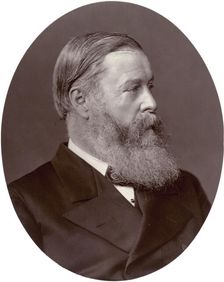 Hugh Culling Eardley Childers, 1878. Creator: Lock & Whitfield